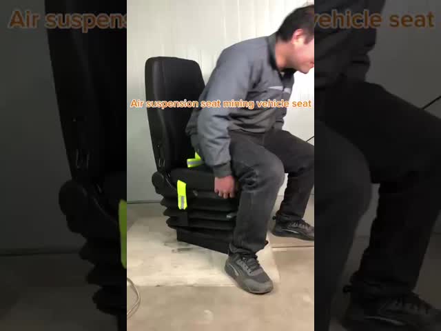 Pneumatic Aftermarket Air Ride Seats Shacman Truck Driver Seat