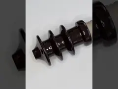 DIN Standard HV Transformer Bushing Insulator 20KV 2000A Brown Color