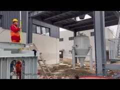 Hoge efficiëntie HVM Verticale Roller Mill Gipspoeder Voor Planten