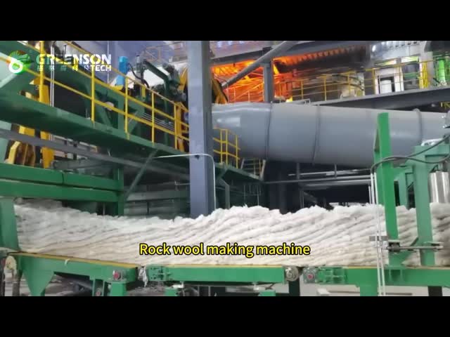 熱隔熱 防火 岩毛 生産ライン