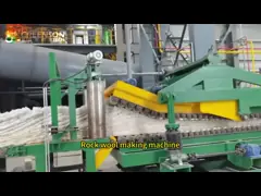 Système de chauffage chauffage électrique ligne de production de laine de roche / ligne de laine minérale faible bruit