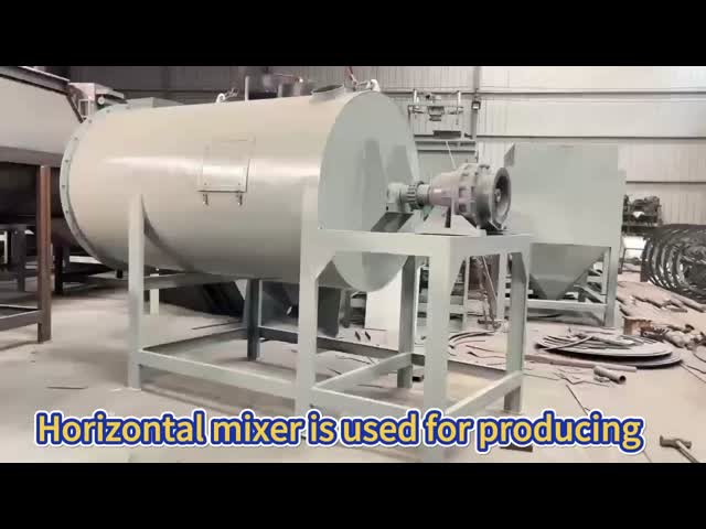 パッドル 乾燥型モルタルミキサー ダブルシャフト 工業用リボンミキサー