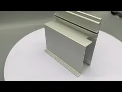 Silver Square Aluminium Electrical Enclosure Extruded Lightweight