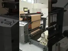 PE Coated Double Flexo Printing Machine with 100mm Web Roller Diameter and UV IR Dryer