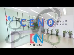 Low Temperature Ethernet Signal Slip Ring with multi-channels electric power