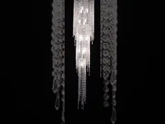 Van duurzame LEIDEN het Lichaamsk9 Primair Kristal Douanecrystal chandeliers stainless steel lamp