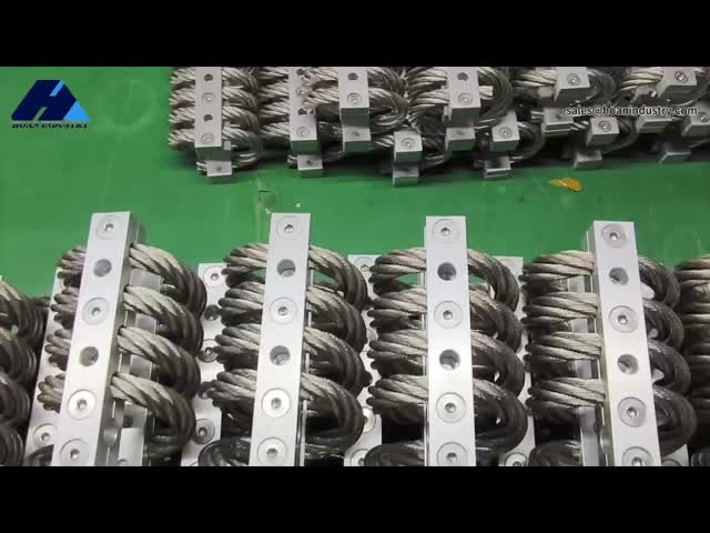 調整可能な振動ショック制御 JGX-0480 コンパクトワイヤロープ隔離器