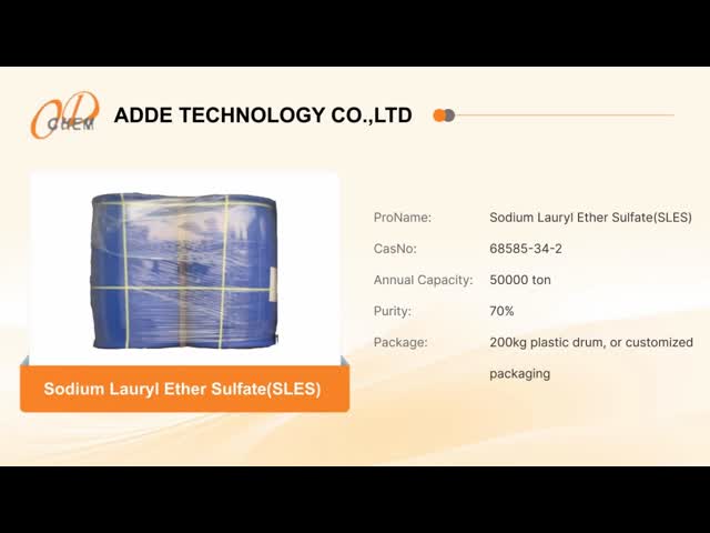 AES CAS 68585-34-2 SLES 70% SLES 28% シャンプーの成分 原材料