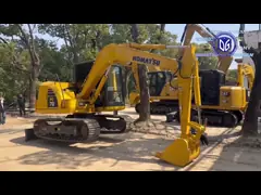7 tonnellate Piccolo escavatore Komatsu PC70 risparmio di carburante risparmio di lavoro arma