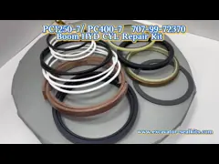 Komatsu PC1250-7 PC400-7 Excavator Boom Cylinder Seal Kit Part 707-99-72370 Plenty of stock Hydraulic System Repair