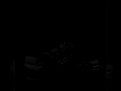 Industrial Black Safety Shoes With Air-cushioned Sole And Microfiber Leather Mesh