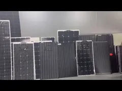 280W di potenza pannelli solari pieghevoli neri per campeggio portatile e alimentazione esterna