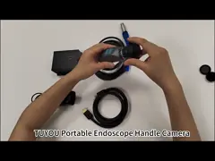 Fotocamera endoscopica medica a USB per otoscopia, uso nasale e urologico