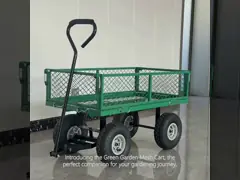 Green Garden Mesh Cart The Perfect Companion for Your Gardening Journey