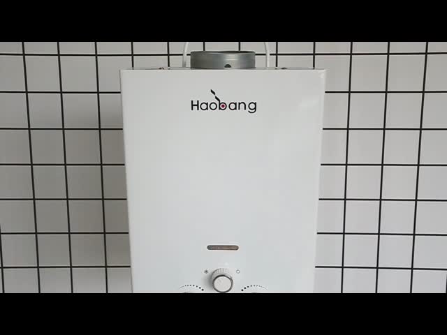 Zero Water Pressure Gas Water Heater White NG Plateau Countries