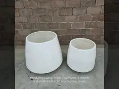 Planta de fibra de arcilla para negocios Necesidades duraderas y elegantes