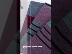Stabil Plain Weave Weich und klar Textur Naturstrichenstoff Stoff für lässiges Tragen