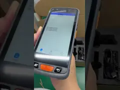 Traçage de l'inventaire 5.5 pouces NFC PDA Terminal avec longue portée UHF RFID et scanner de code à barres
