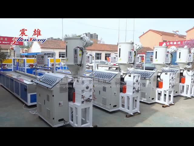 PVC WPC Plastic Profile Production Line Customization Plastic Profile Extrusion Machine