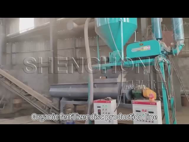 e Linha de produção de fertilizantes para resíduos animais agrícolas e industriais com processos opcionais para diferentes capacidades