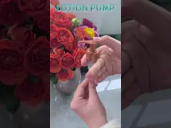 24/410 Limpieza facial y lavado de manos Set de viaje bomba de loción de plástico con clip de bloqueo