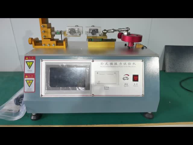 Equipamento de ensaio de vida útil do plugue Teste de força de inserção e extração