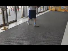 Commercial Heavy Duty Aluminum Entrance Floor Mat For Revolving Door