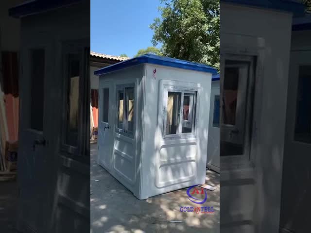 Кондиционированная сборная каюта безопасности на открытом воздухе