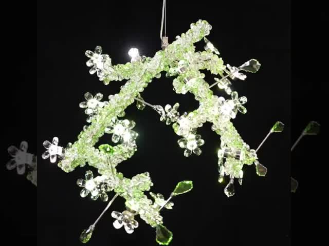 Unique Large Chandeliers Luxury Metal Crystal Floral Chandelier Luxurious Elegant