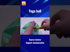 Eco Friendly PVC Rhythmic Ball 15cm For Home Artistic Gymnastics Training