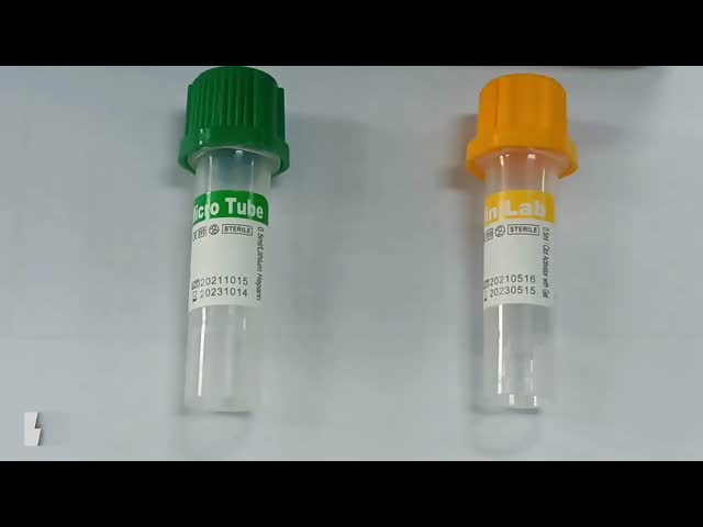 衛生検査隊の使用真空の血のコレクションの管使い捨て可能な1ml - 10ml