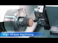SMTCL Slant Bed CNC Lathe Horizontal 8 Station Servo Turret IT35L Hard Machining Metal CNC Lathe