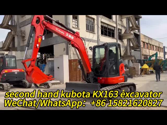 KX163-5 中古クボタ掘削機 クボタ5トン掘削機 35.5KW