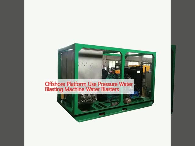 Offshore Platform Use Pressure Water Blasting Machine Water Blasters
