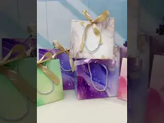 100% Paper Shopping Bags For Shopping Recyclable Disposable