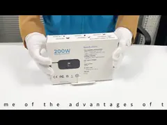 Invertisseur d'alimentation de voiture Dc 12v à 110v Ac double usb 3.1A GaN PD chargeur rapide