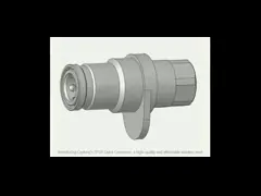 Stainless Steel Sleeve Steel Ball Type Quick Connect Coupling TF531 Speciaal voor brandstofbuispoort