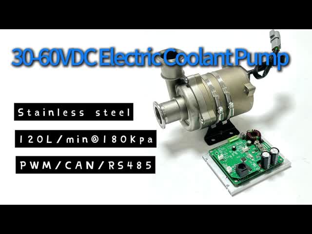 48VDC Входной электрический насос для охлаждающей жидкости 700 Вт Главное давление 180 КПа Для охлаждающей системы