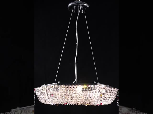 LED電球 カスタム クリエイティブ クリスタル ロビー チェンデリア スイッチ制御