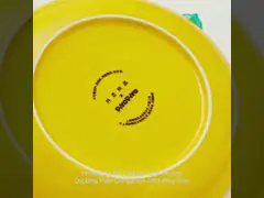 Zeichentrickfilm Süßes Keramik Enten Teller Begleiter Geschenk Essensschüssel Kinder Frühstücksgeschirr