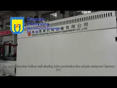 90mm Large Diameter plastic pipe making machine Hollow Wall Winding pipe extruder