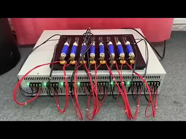 32チャネル 5V100A 18650 円筒形/プリズマ式セル 寿命PO4 バッテリー容量 充電/放電試験キャビネット