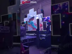 आईआरए सीरीज - 3.9 इनडोर रेंटल एलईडी डिस्प्ले 7680HZ 500x500mm