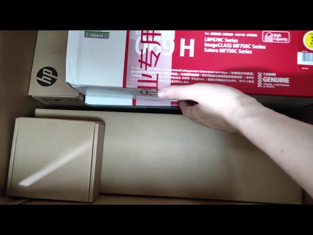カノンカラー画像のためのオリジナル新型トナーカートリッジCLASS MF753Cdw MF751Cdw LBP674Cdw 069H プリンタートナーカートリッジ