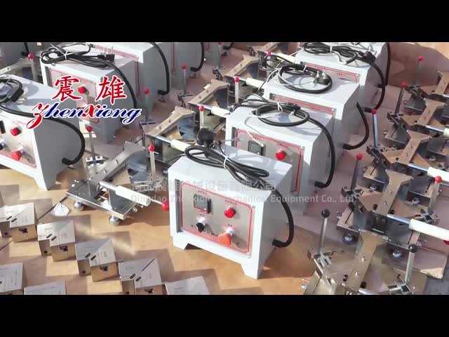 Temp Control Door Gasket Plastic Profile Extruders Single Corner Welding Machine