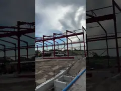 China Pre Engineered Warehouse Building Prefab Factory Workshop Construction Stainless Steel Structure Fabrication supplier
