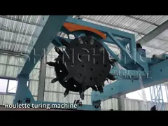 Fermentation Compost Turner Easy To Install Roulette Turning Machine For Composting