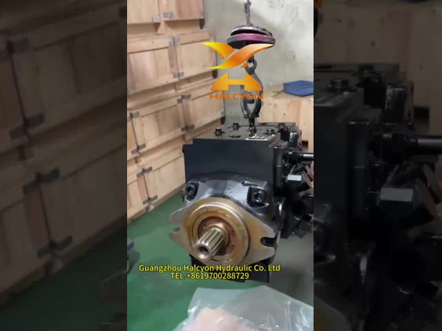Excavator Swash Plate Piston Pump A22vg45 A22vg Series Axial Piston Variable Double Pump
