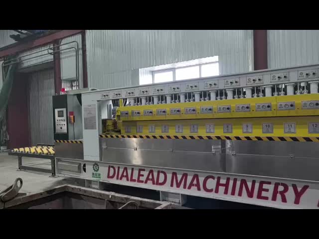 グラニットディスク / グラニットスラブ / 石の製造のための自動ライン磨き機