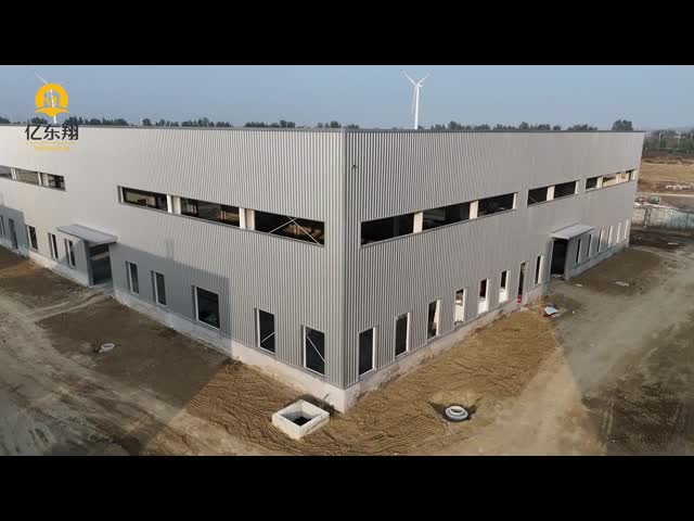 Q355 Q235 鉄鋼構造 倉庫 製造済み工業工場